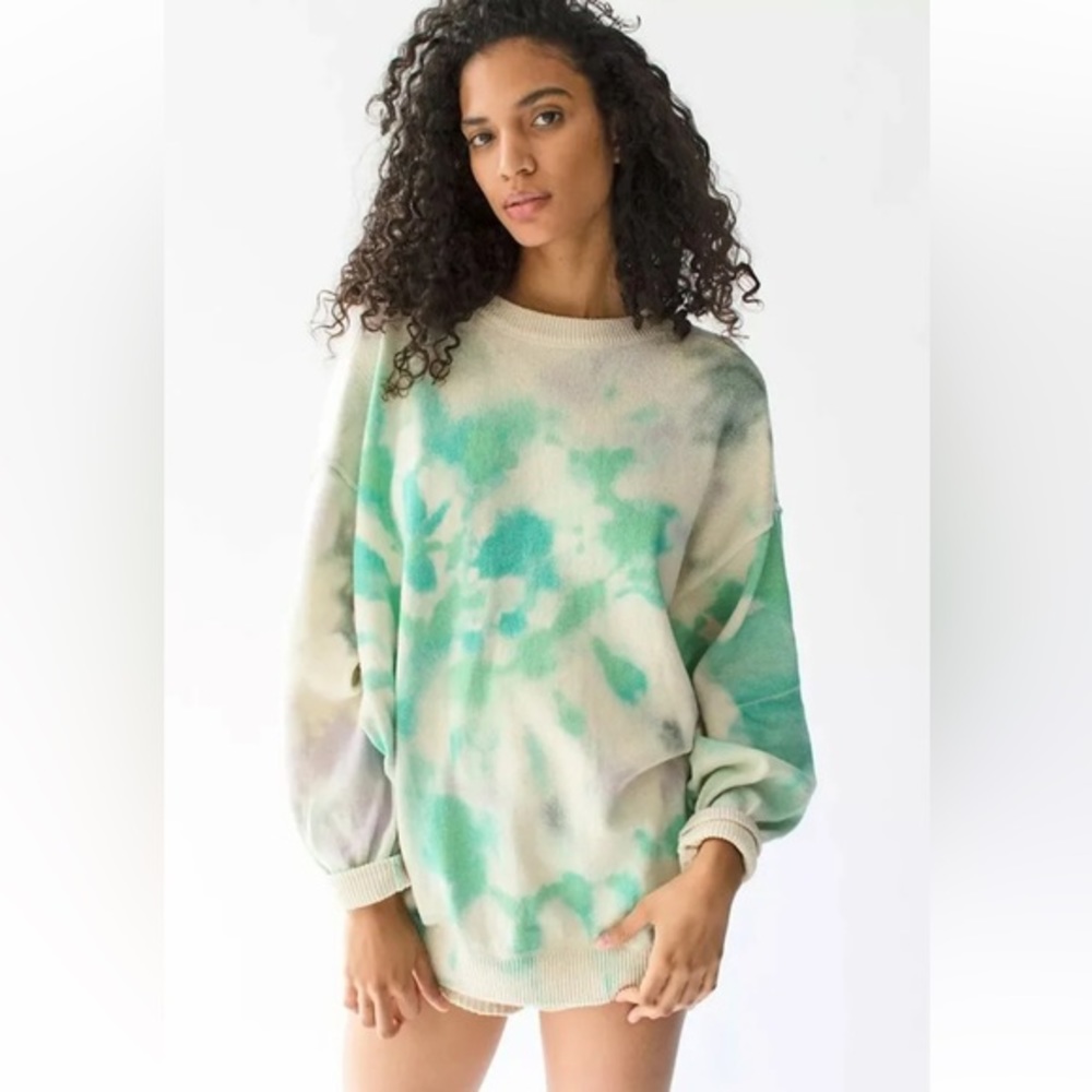 Free People Cosmos Tie Dyed Pullover
